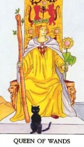 tarot-karte-mala-arkana-kraljica-stapova